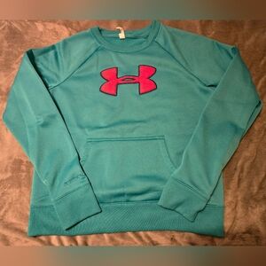 Under Armour Aqua/Magenta Sweatshirt